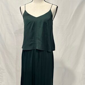 H&M green dress size 4